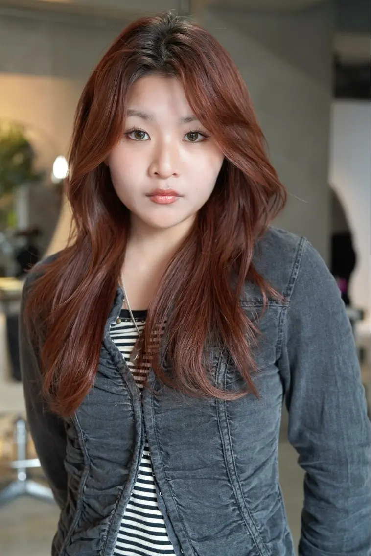 ロング カラー ヘアアレンジ カット 縮毛矯正特化 指名No.1shunのヘアスタイル