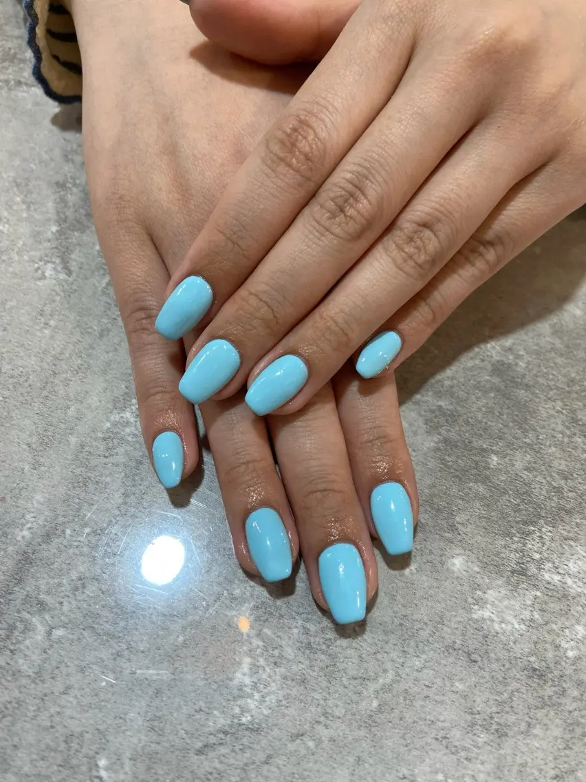 ネイル ワンカラーネイル HINAKO💫 Ouja groupのネイルデザイン