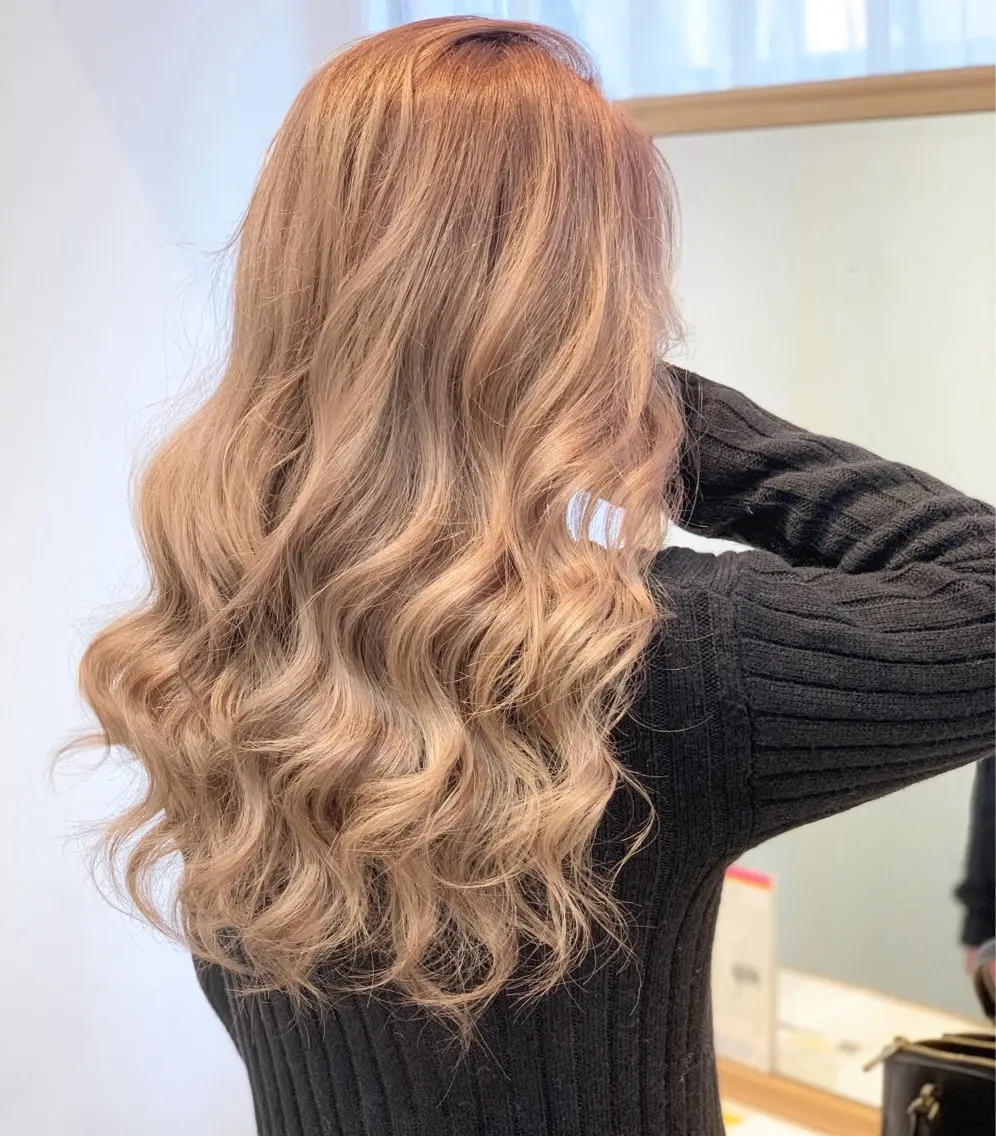 ロング 🔗透明感カラー🔗 エクステ✂️はるちかのヘアスタイル