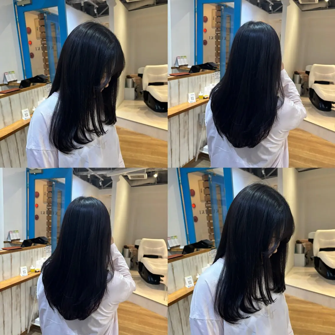 ロング カラー レイヤーカット カット ヘアカラー トリートメント RINNO🌷透明感 カラー/髪質改善のヘアスタイル