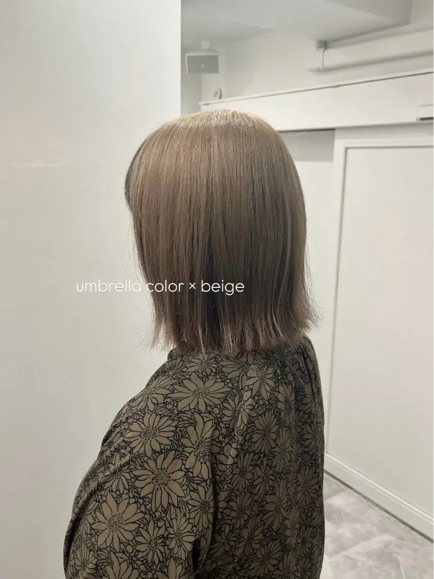 ミディアム カラー ヘアカラー 🧸ROPE / マイ🧸のヘアスタイル