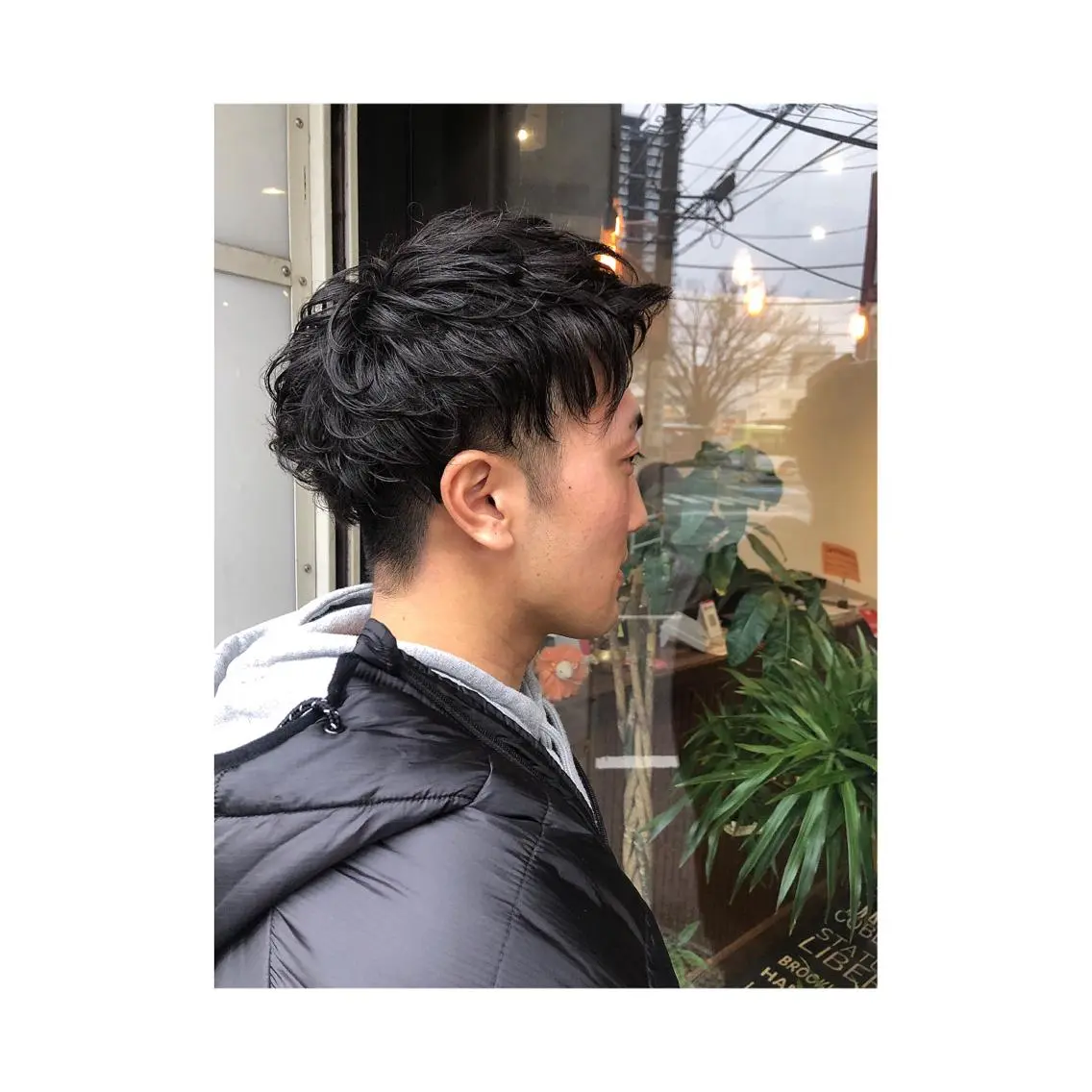 パーマ メンズ メンズパーマ スパイラルパーマ あらい なつみのヘアスタイル