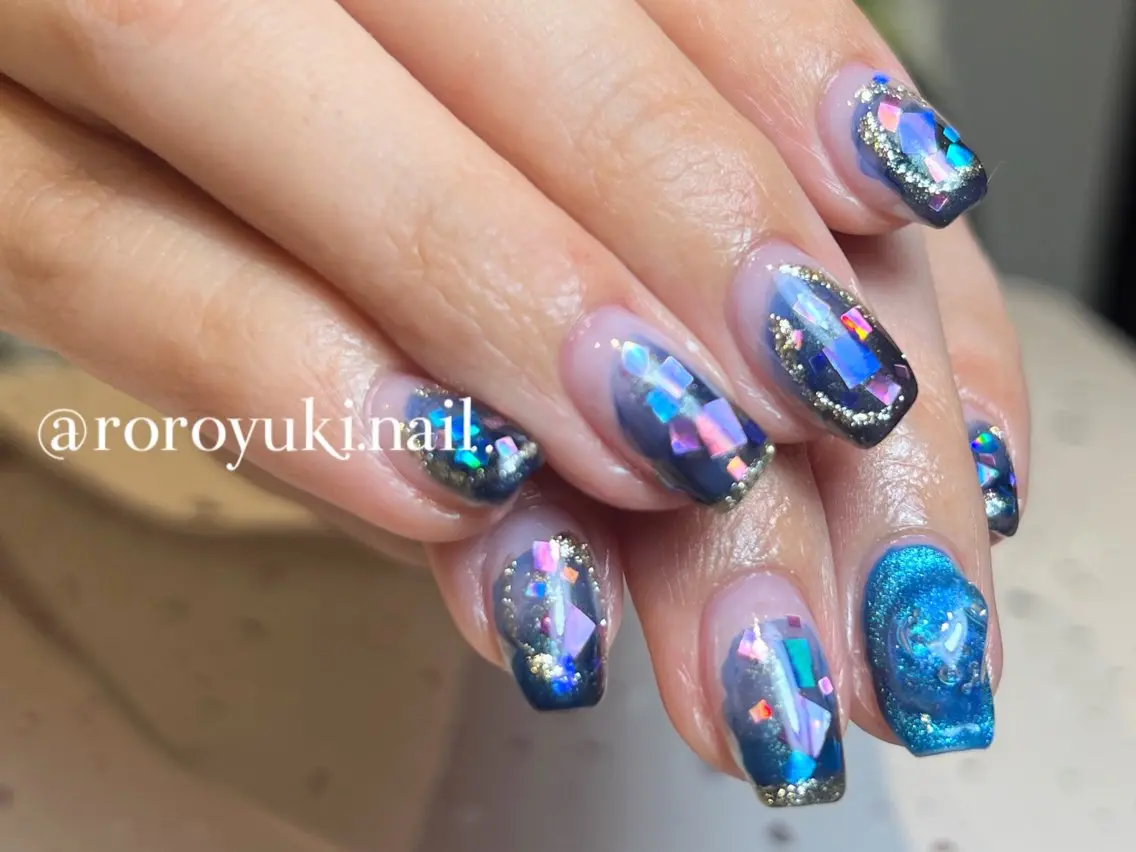 ネイル ハンドネイル Luna nails Yukiのネイルデザイン