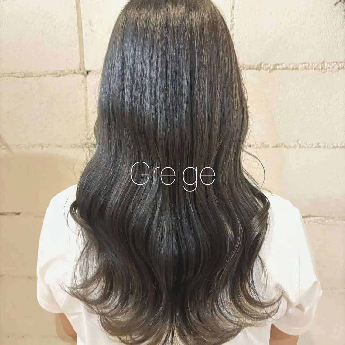 ロング カラー 𓅰なかがわ ふみな𓅯のヘアスタイル