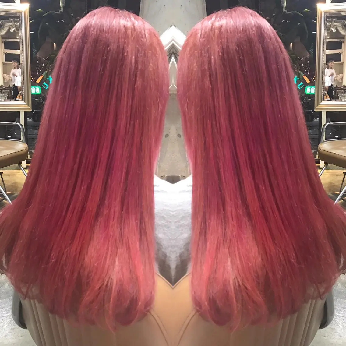 ロング カラー パーマ ヘアアレンジ メンズ キッズ ネイル マツエク・マツパ サロンドミルク 原宿のヘアスタイル