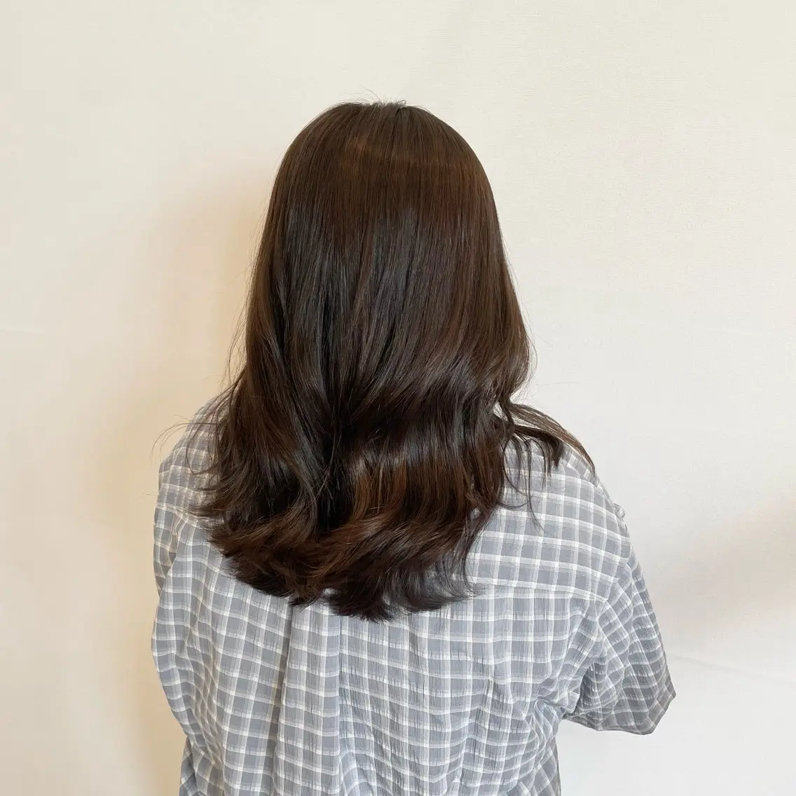 セミロング ヘアカラー 🍓スダユキナ🍓 髪質改善水素カラーのヘアスタイル