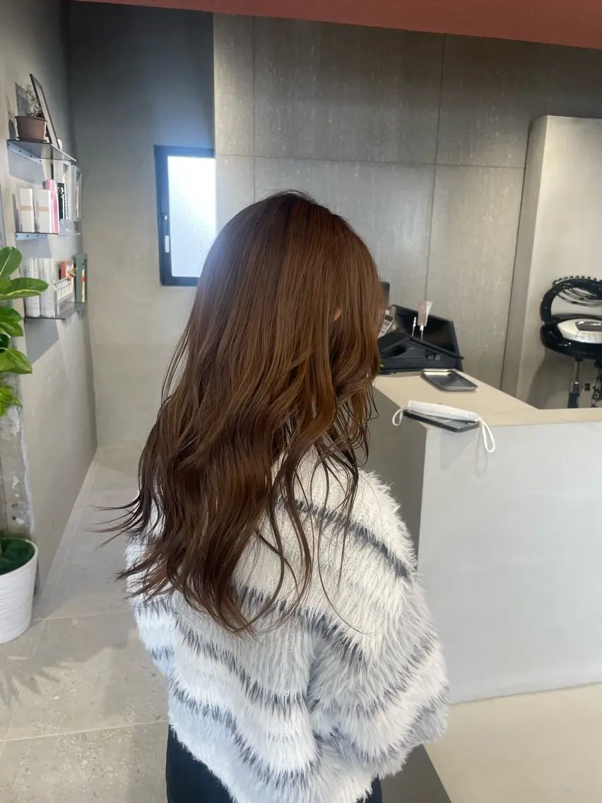ロング カラー レイヤーカット 🌺RYOKOのヘアスタイル