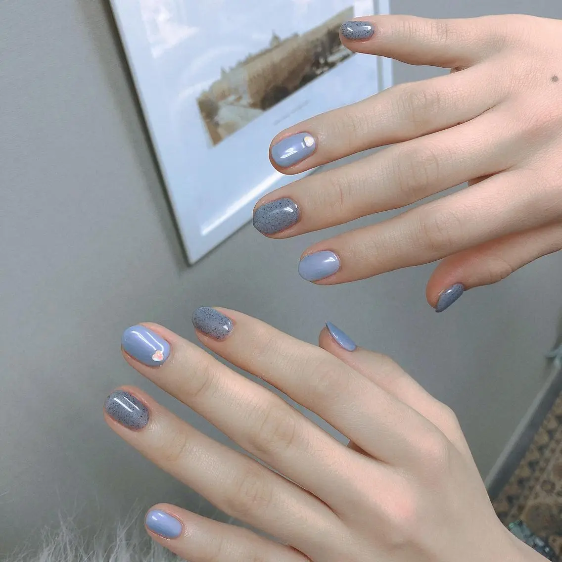 ミディアム ネイル Reonail 💕Kana💕のネイルデザイン