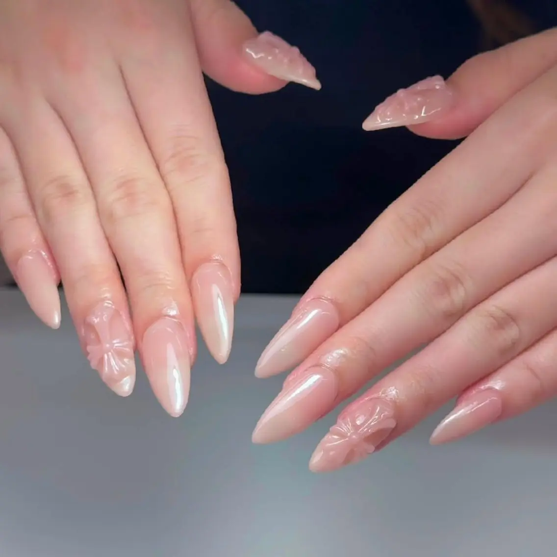 🎀長さだし10本➕handワンカラー（オフなし）の写真