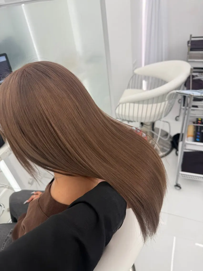 ロング カラー COA GINZA 小野澤駿のヘアスタイル