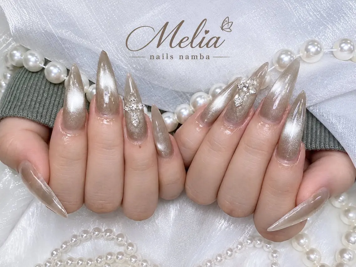 ネイル アートネイル ジェルネイル 韓国ネイル ニュアンスネイル シンプルネイル ハンドネイル ハンドケア Anna Melia Nailのネイルデザイン