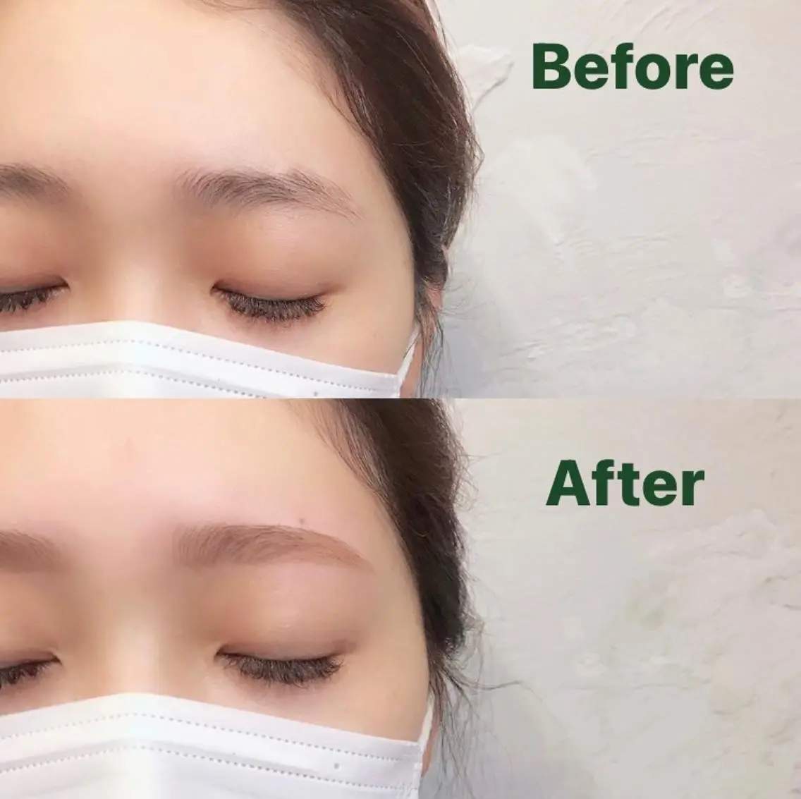 ❤️👩‍🦰眉毛スタイリングwax & 眉カラー👩🏼‍🦱❤️の写真