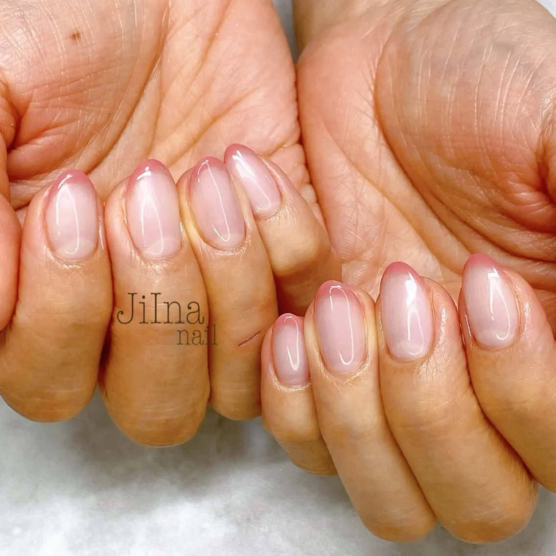 ネイル フレンチネイル JiIna nailのネイルデザイン