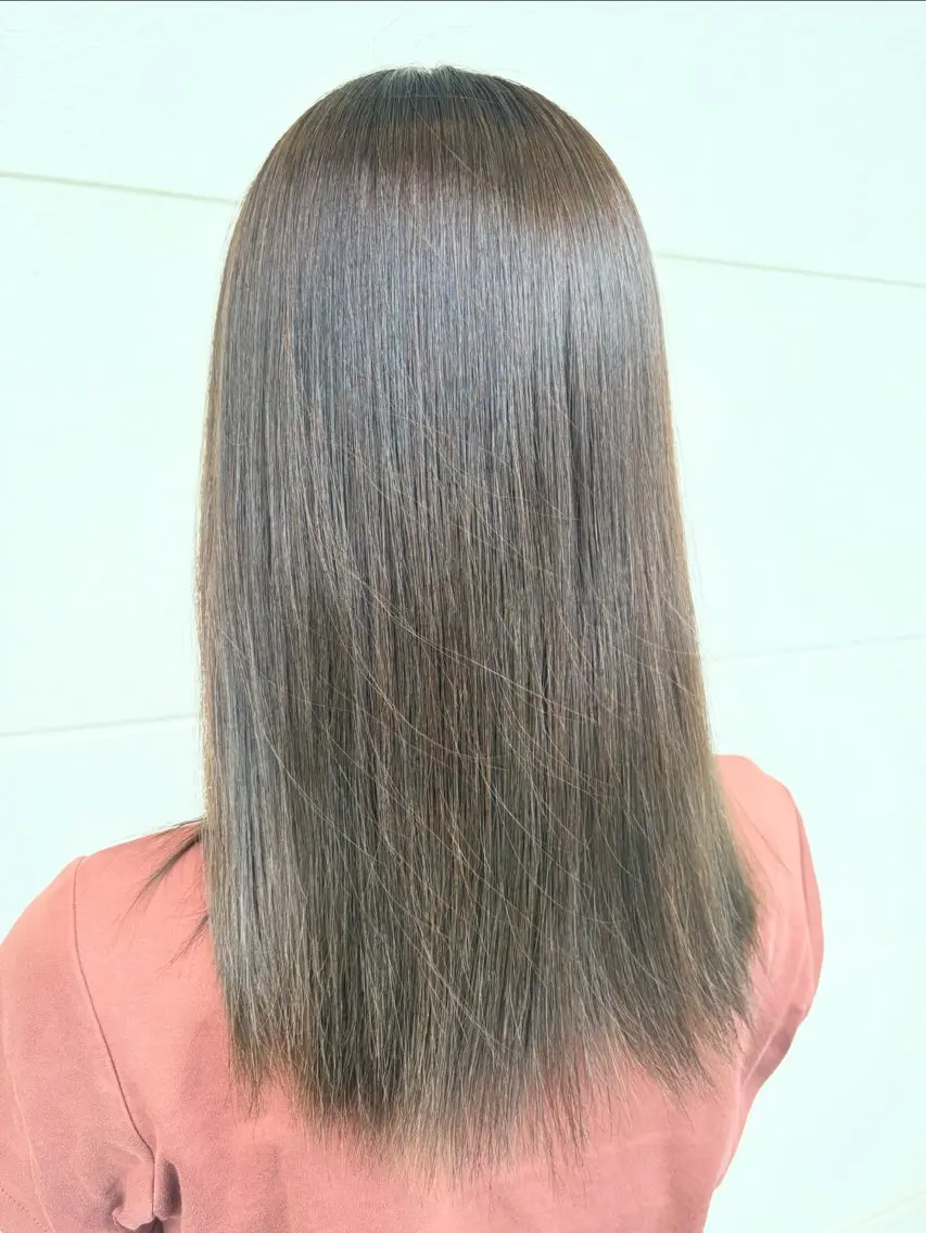 ミディアム トリートメント ヘアカラー トリートメント 田中 希のヘアスタイル
