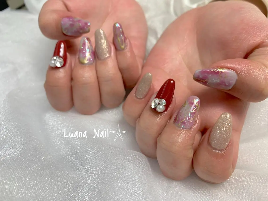 ネイル ハンドネイル BeauJu by Luana Nailのネイルデザイン
