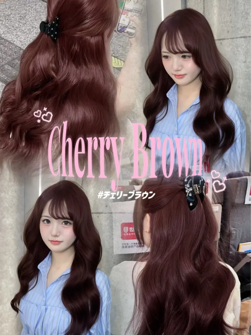 ロング ヘアカラー ミルクティーカラー/ Haruka🎀のヘアスタイル