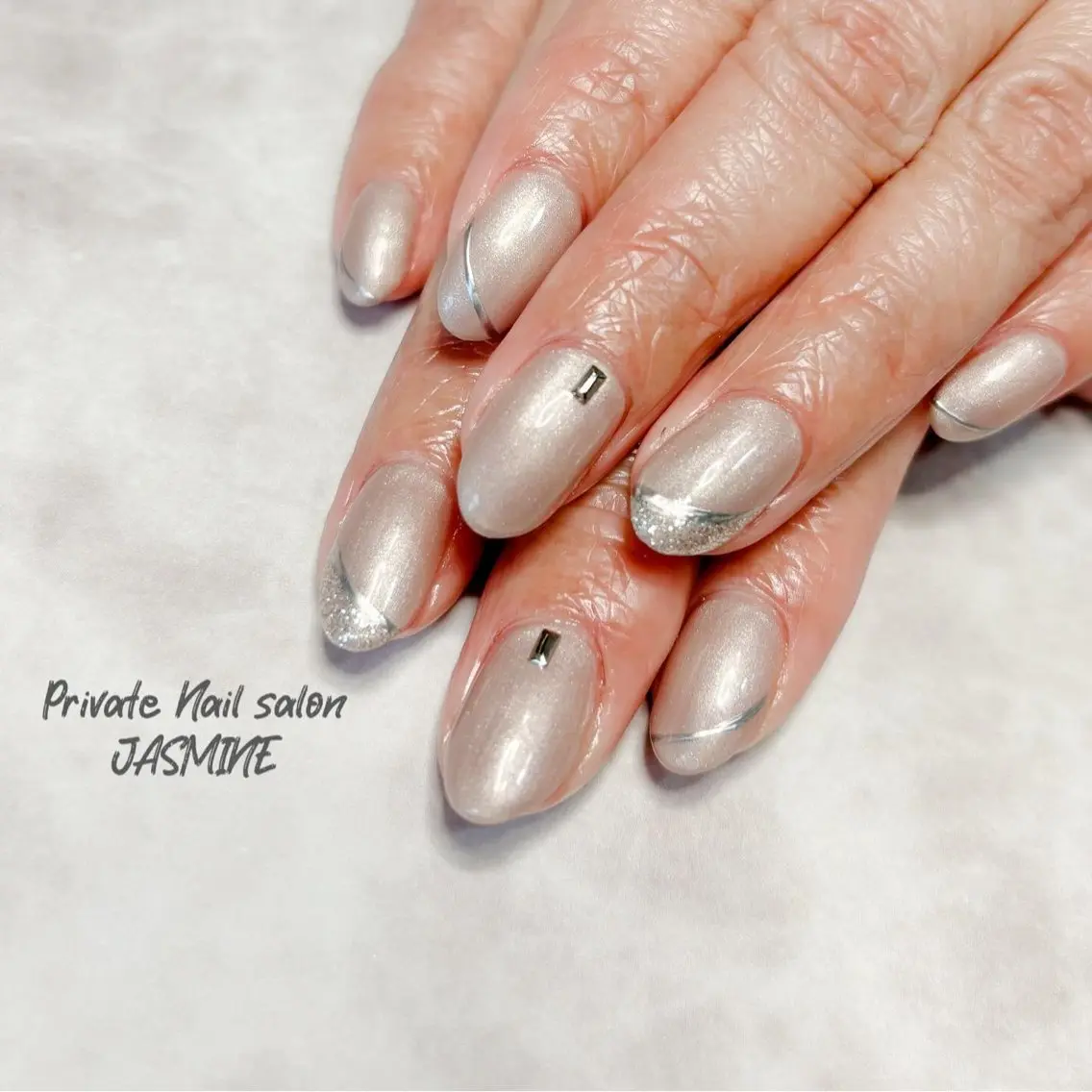 ネイル シンプルネイル Nail salon JASMINEのネイルデザイン