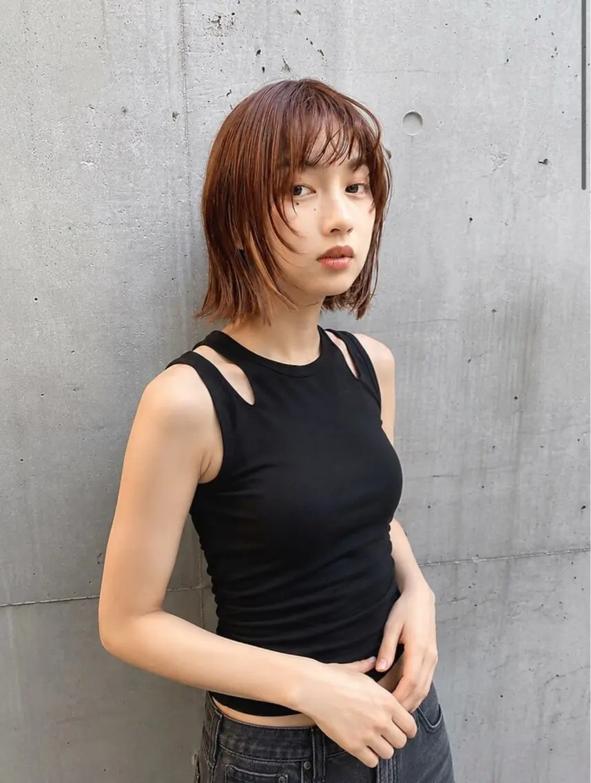 "女性人気No.１💐　デトックスカラー＋カット＋髪質改善トリートメントの写真