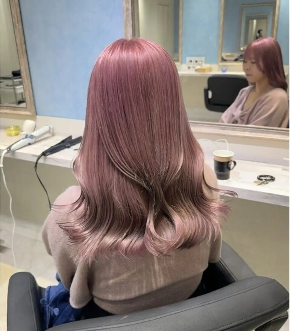 ロング カラー ブリーチ ハイトーンカラー 🦋ブリーチ/カラー 専門AYA💖のヘアスタイル