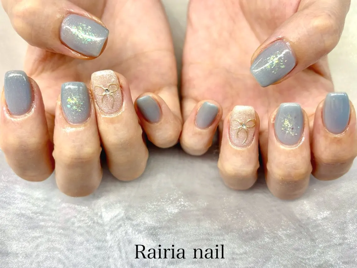 ネイル ハンドネイル rairiaharu パラジェルのネイルデザイン