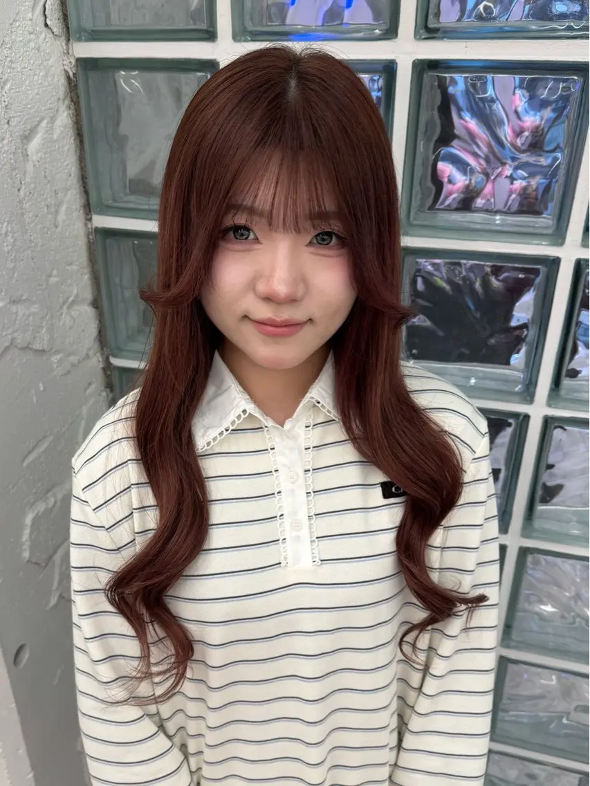 ロング カラー ヘアカラー エクステ Nene ／Roverのヘアスタイル