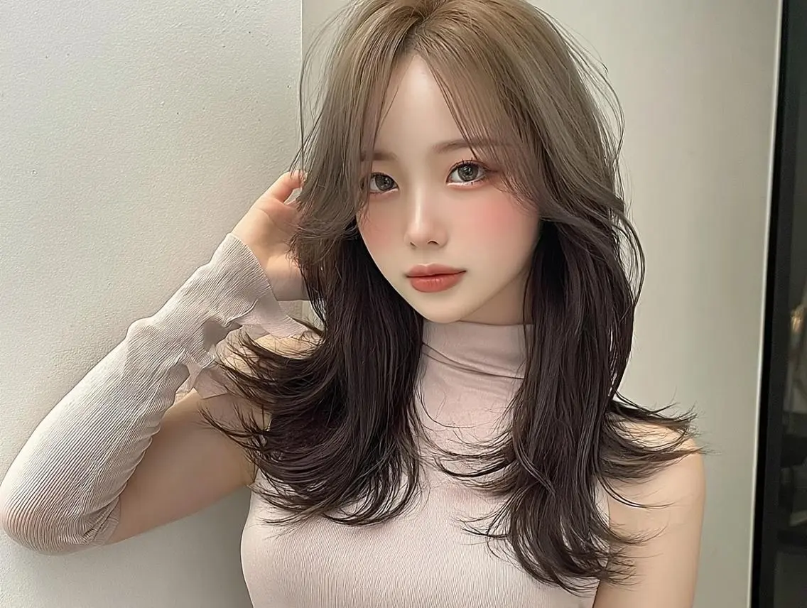セミロング ヘアカラー 🌷カラー/ aiko🌷のヘアスタイル
