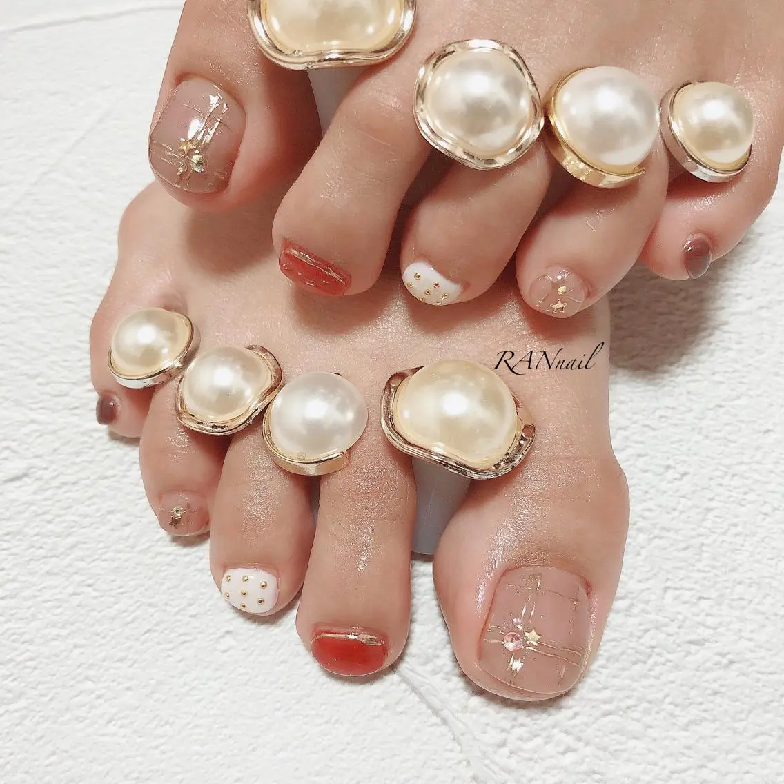 ネイル ドット ジェルネイル ミラーネイル オフィスネイル ワンカラーネイル RAN nailのネイルデザイン