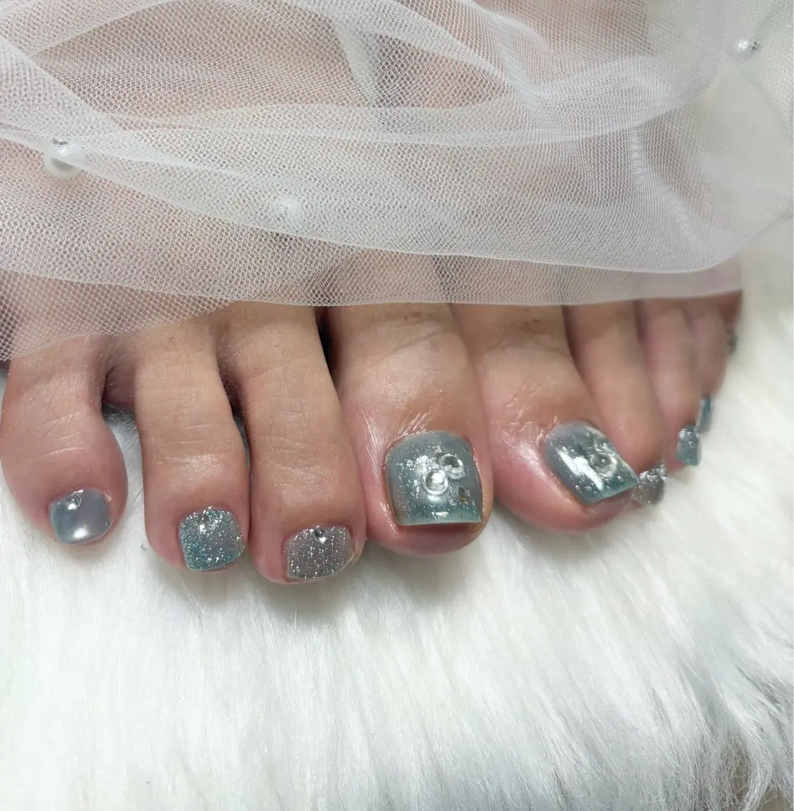 ネイル フットネイル 70. nail.のネイルデザイン