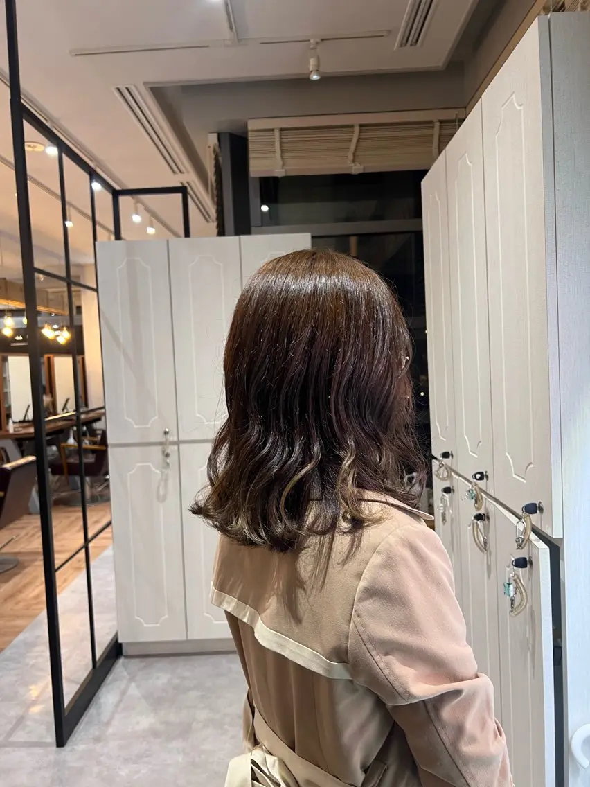 ミディアム 小闕 もち🐈💎✨のヘアスタイル