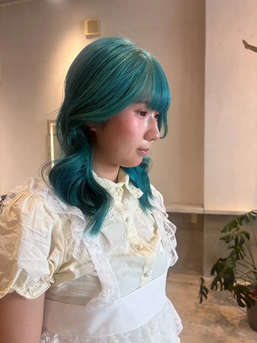 ロング カラー ヘアカラー デザインカラー/ AYA/DEANのヘアスタイル