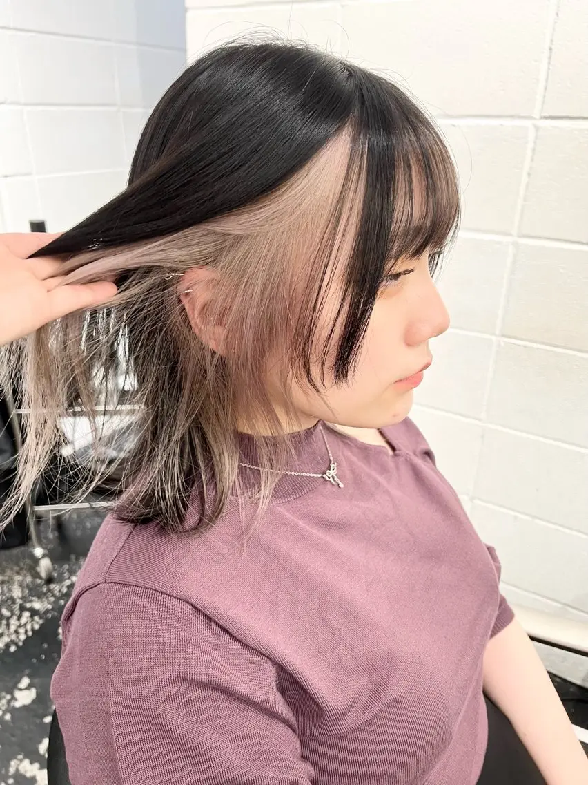 ミディアム カラー HARU//原宿🤍 リピート率NO.1のヘアスタイル