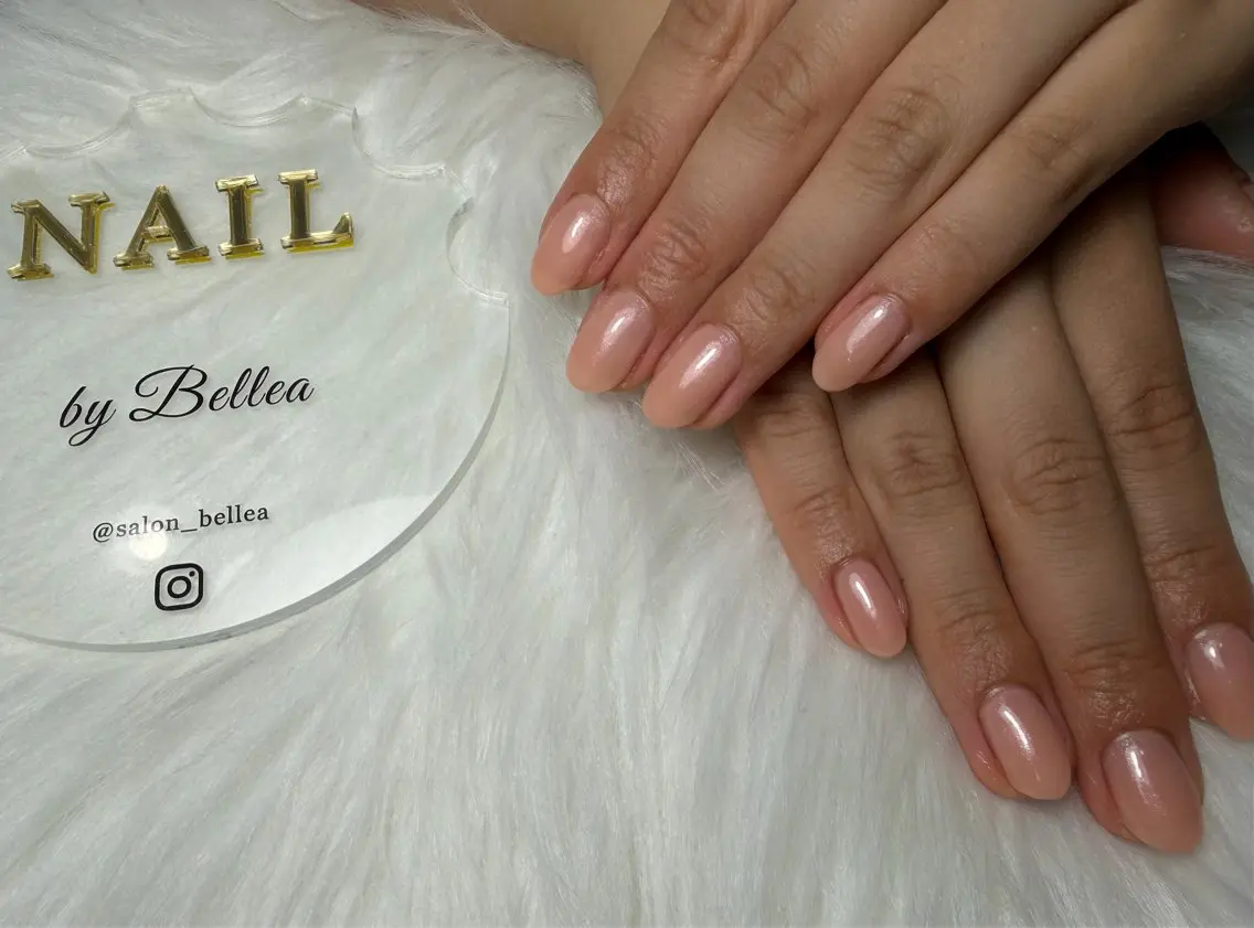 ネイル ラメ(グリッター) ワンカラーネイル ハンドネイル Bellea mikoのネイルデザイン