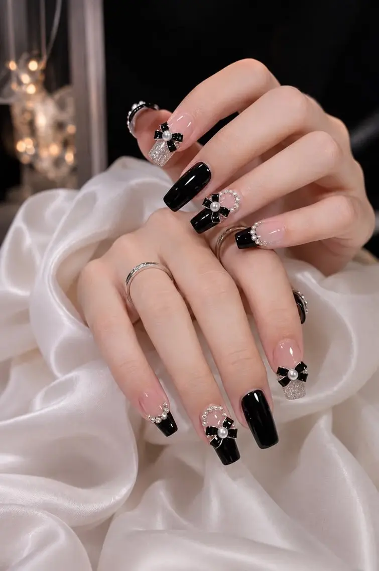 ネイル 長さ出し フレンチネイル グラデーション 韓国ネイル マグネットネイル その他(ネイル) BT HEAVEN nailのネイルデザイン