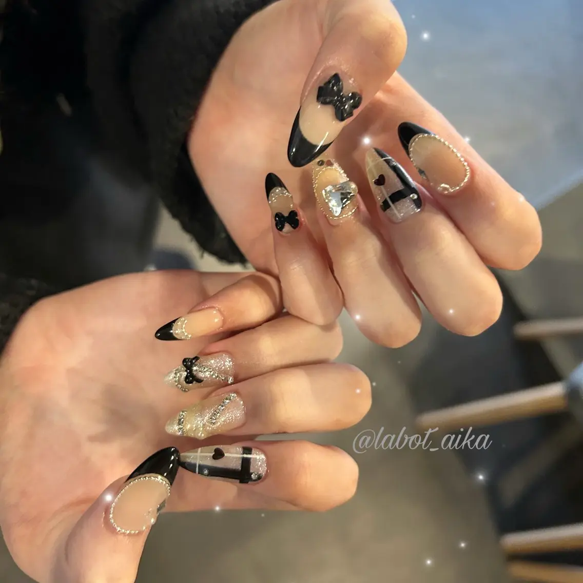 ネイル laboT nuit aikaのネイルデザイン