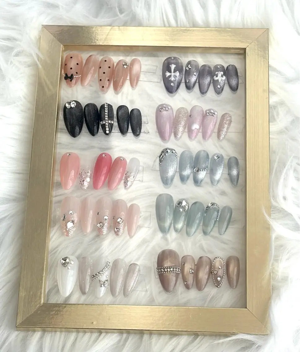 【🌟サンプルモニター募集🌟】撮影OKで特別価格♡ワンホン・ガーリーネイル💅🎀(オフ込み)の写真