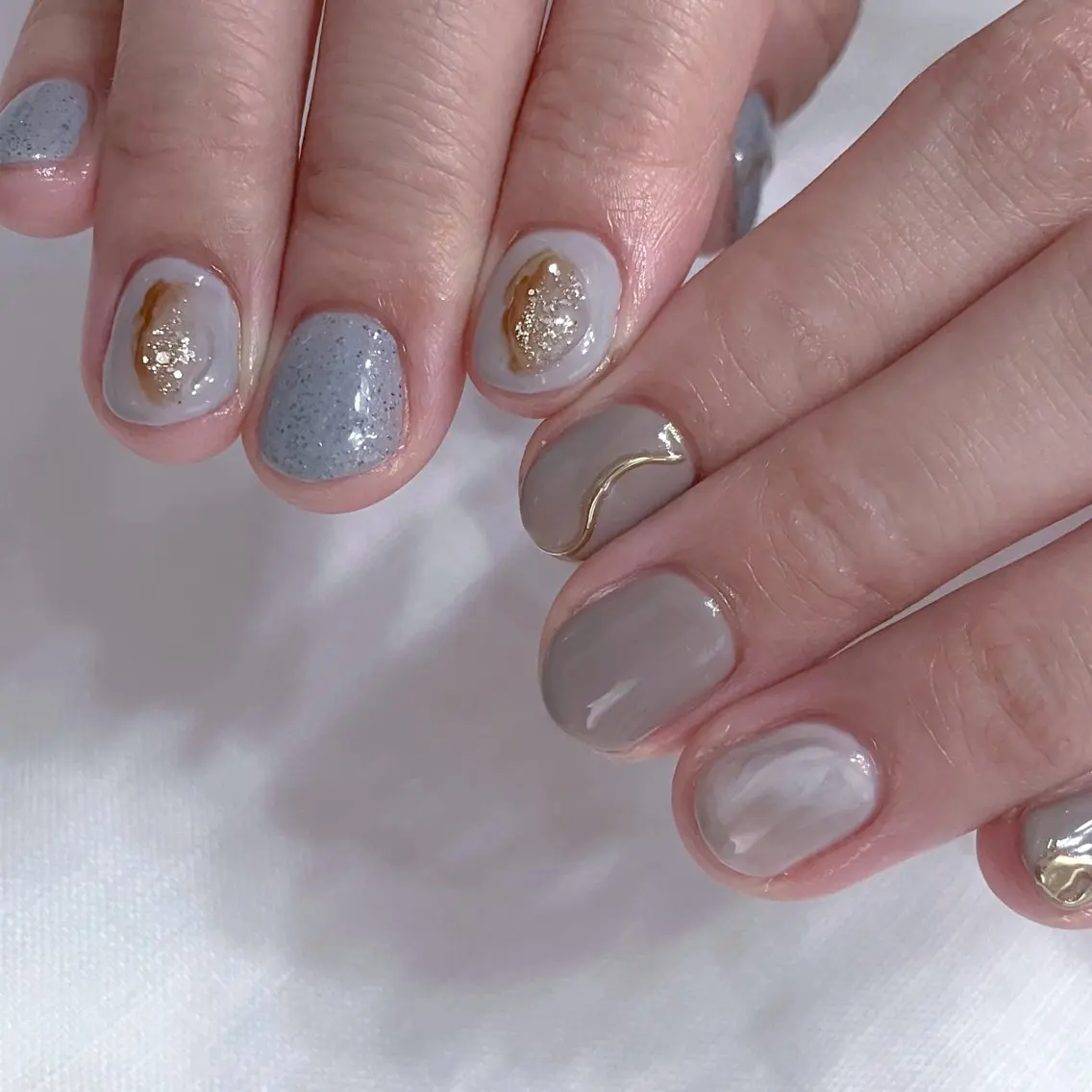 ネイル ハンドネイル shiro ハルカのネイルデザイン