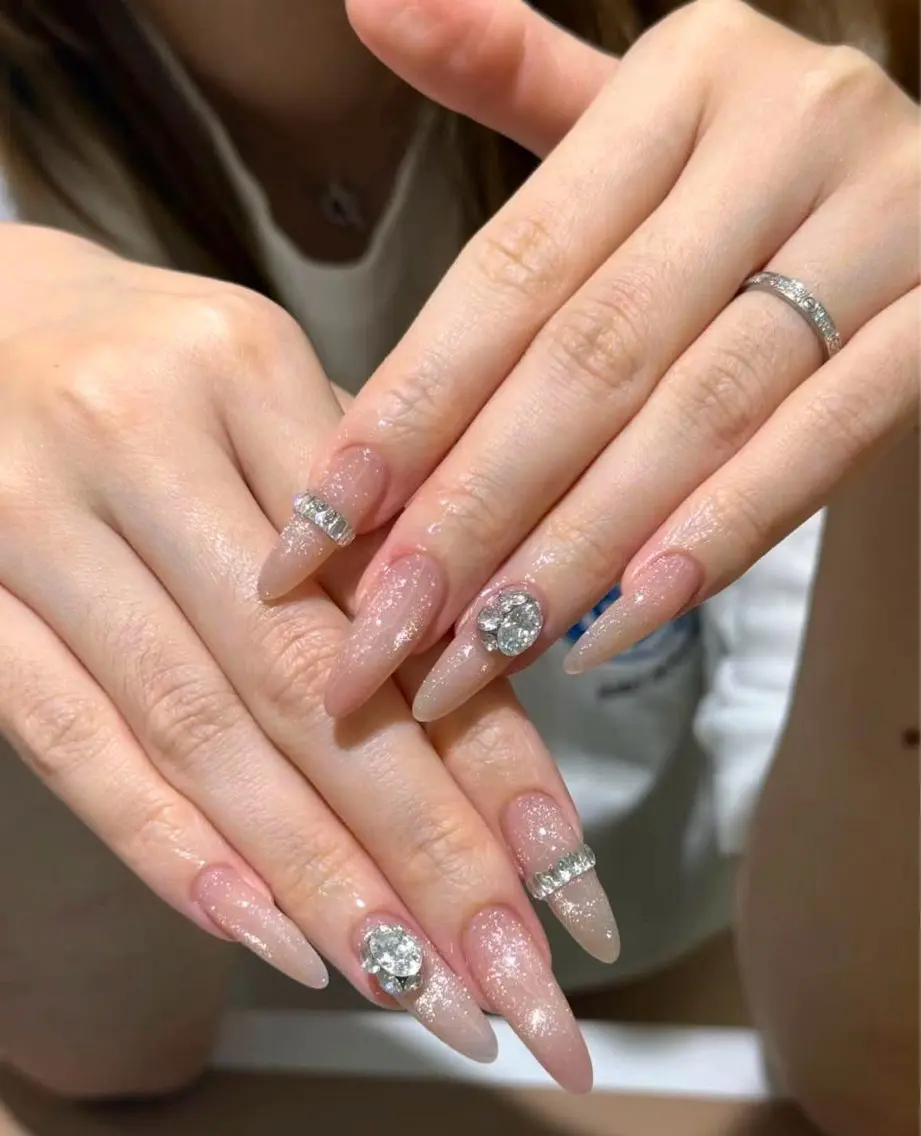 ネイル 韓国ネイル マグネットネイル ワンカラーネイル ハンドネイル Rinrin ikebukuroのネイルデザイン