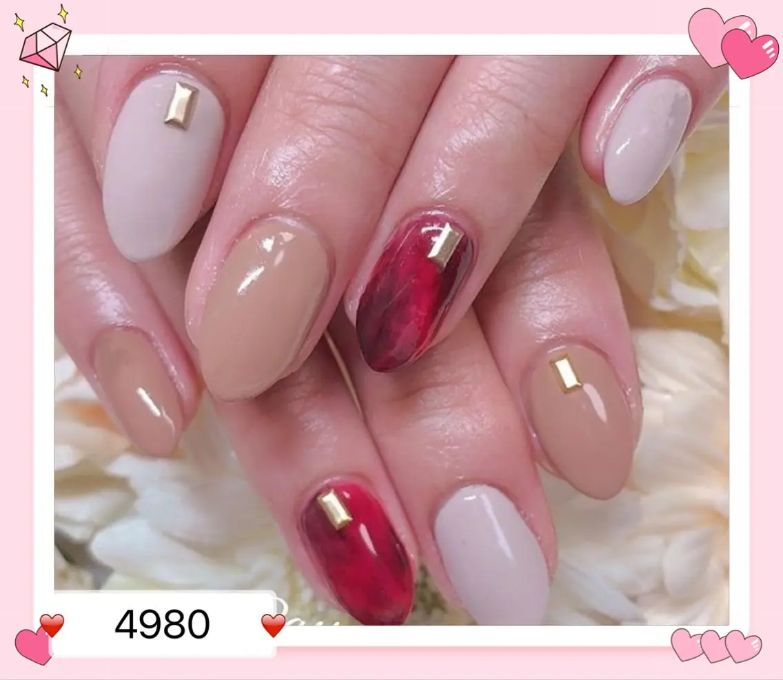 ネイル ハンドネイル 蒲田2分 アキのネイルデザイン