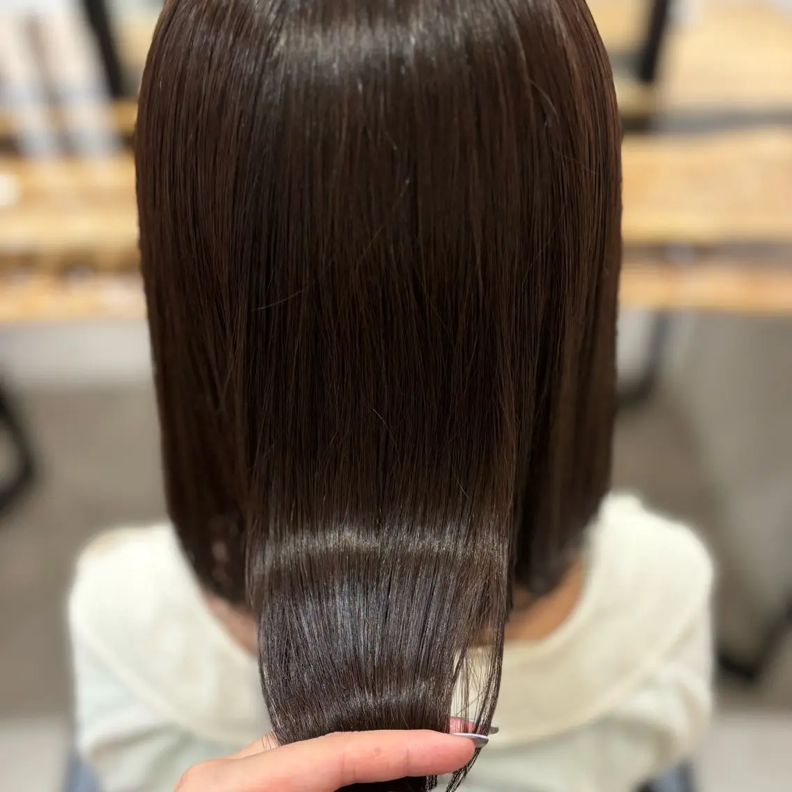 ミディアム カラー ブラウンカラー ラベンダーカラー ヘアカラー mihiro 🎀のヘアスタイル