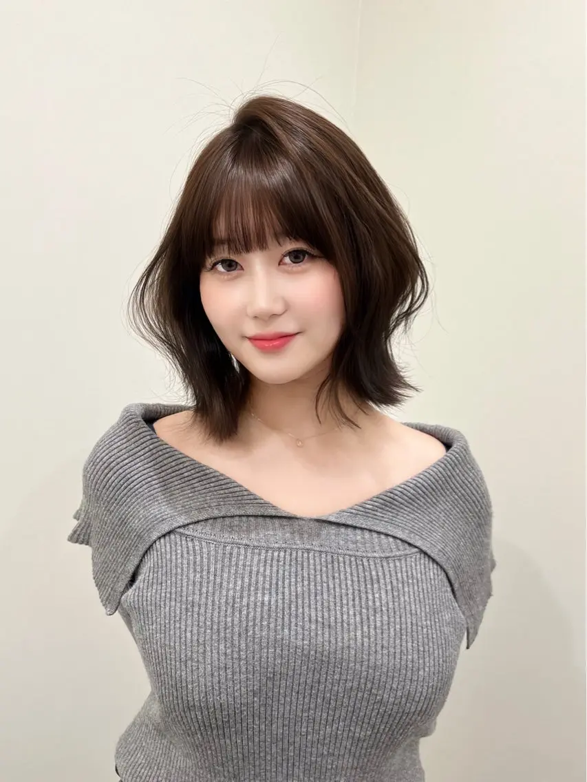 ショート 𝒜𝑜𝒾𝓀𝑜 /透明感カラーのヘアスタイル