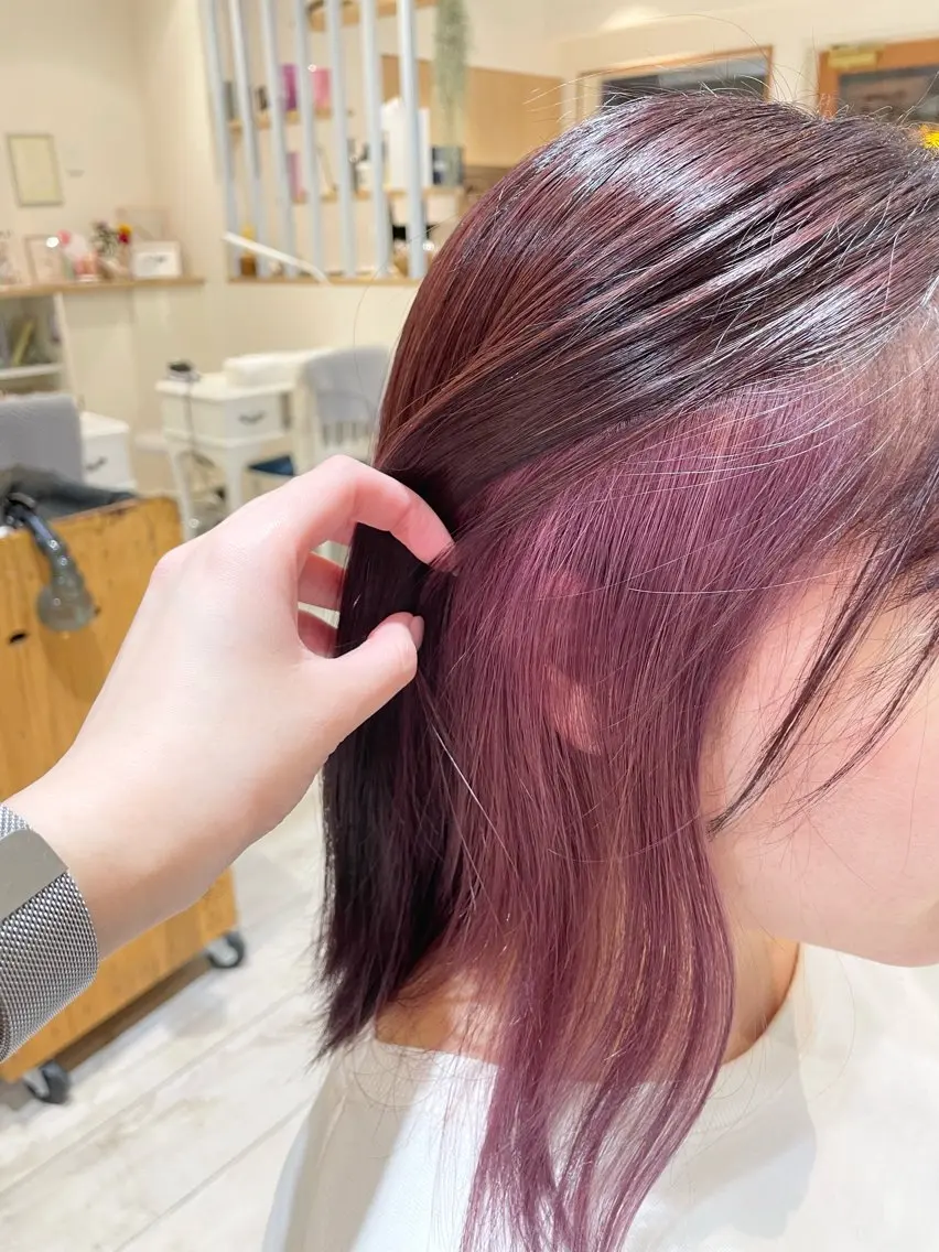 ミディアム パーマモデル 募集中🦢渡邉のヘアスタイル
