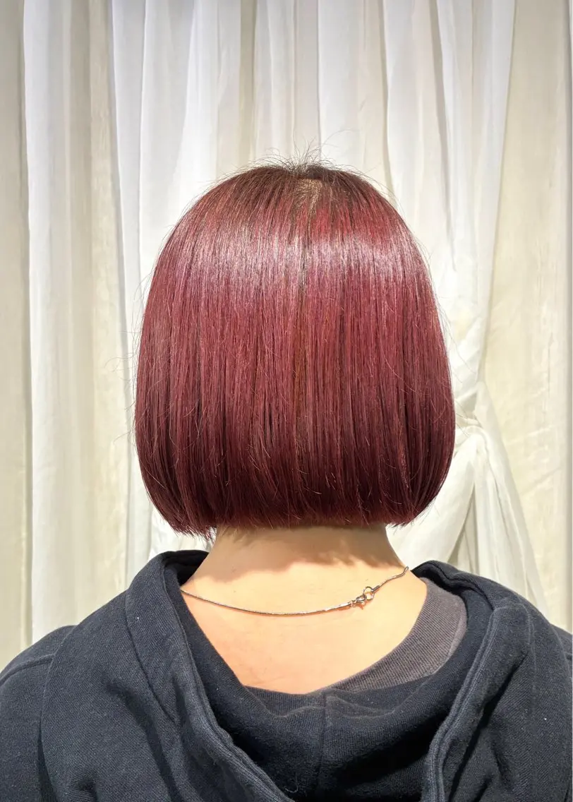 ショート カラー 🌟小出　倫花🌟 艶カラー／カットのヘアスタイル