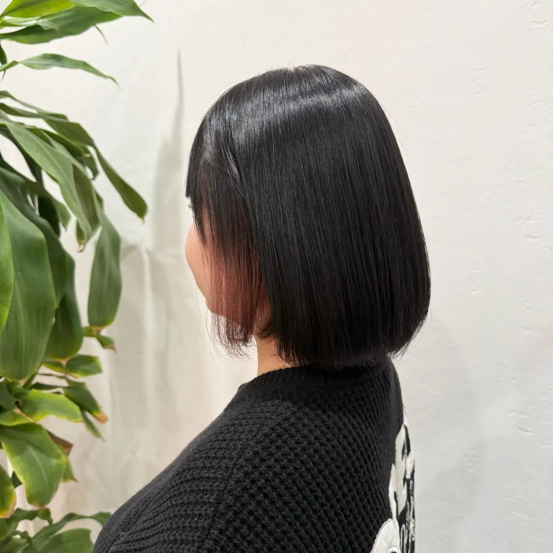 カラー ピンクカラー Lien カレンのヘアスタイル