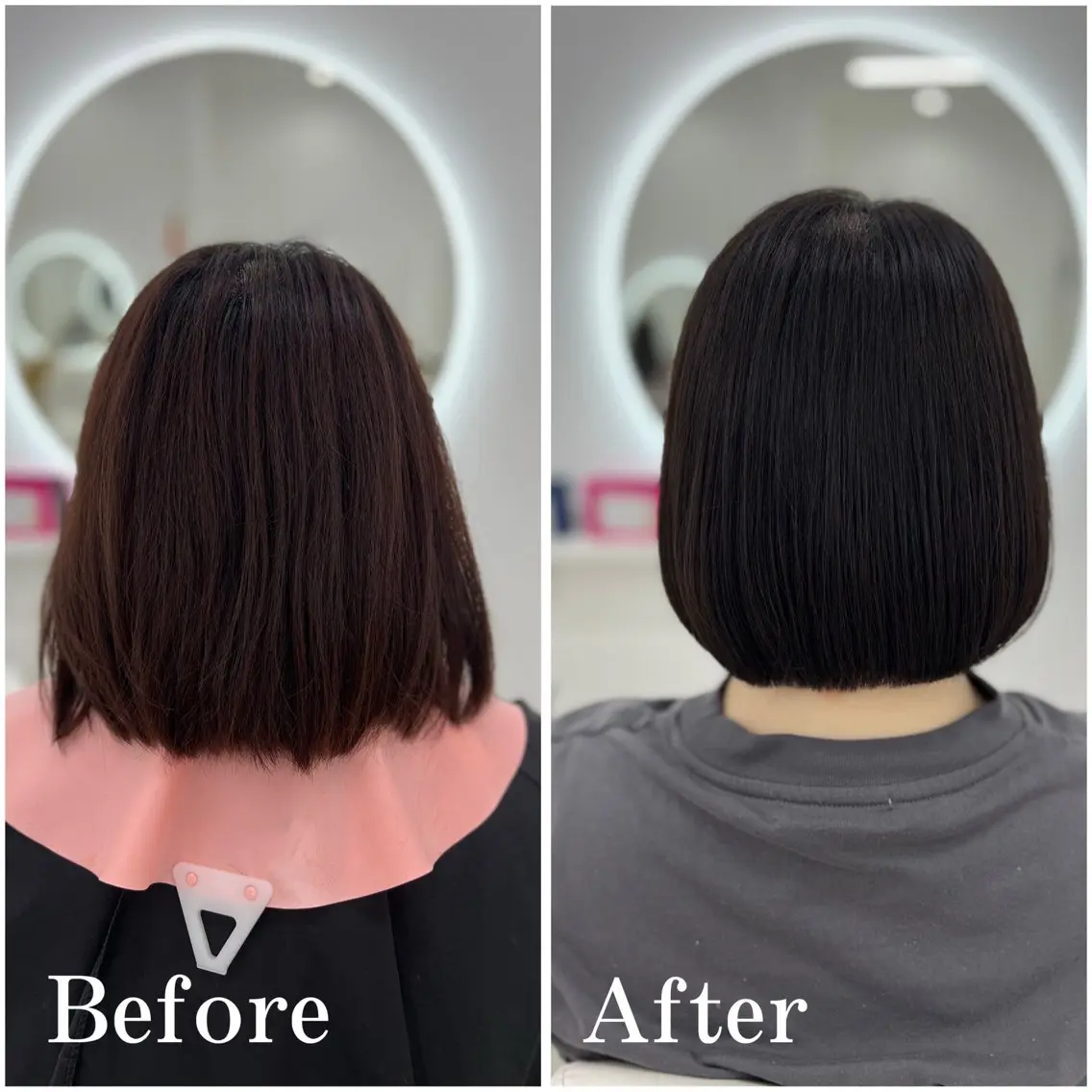 ショート カラー カット ヘアカラー トリートメント ✄aini天王寺 ✄ゆ乃のヘアスタイル