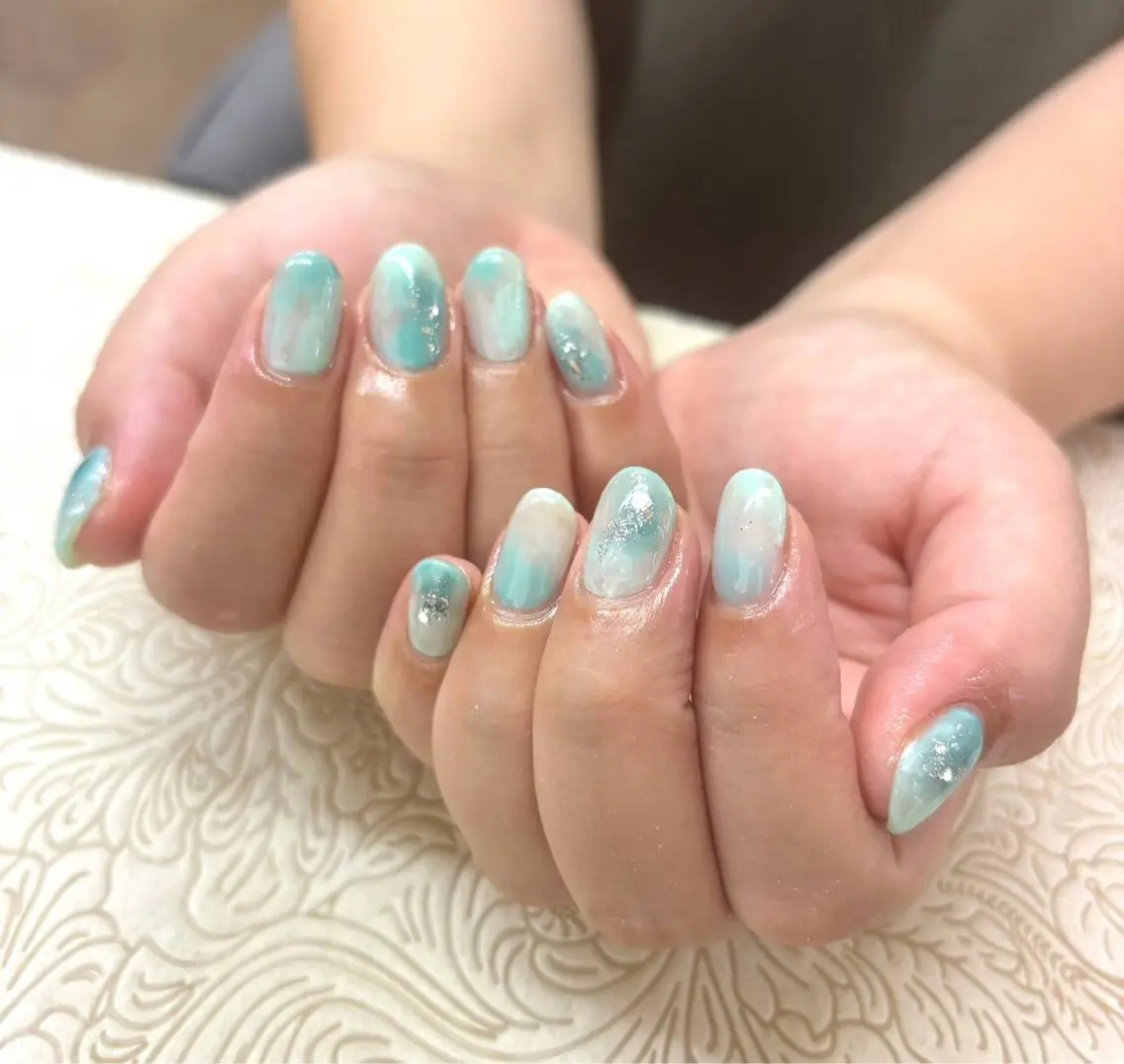 ネイル フラワーネイル precious nail roomのネイルデザイン