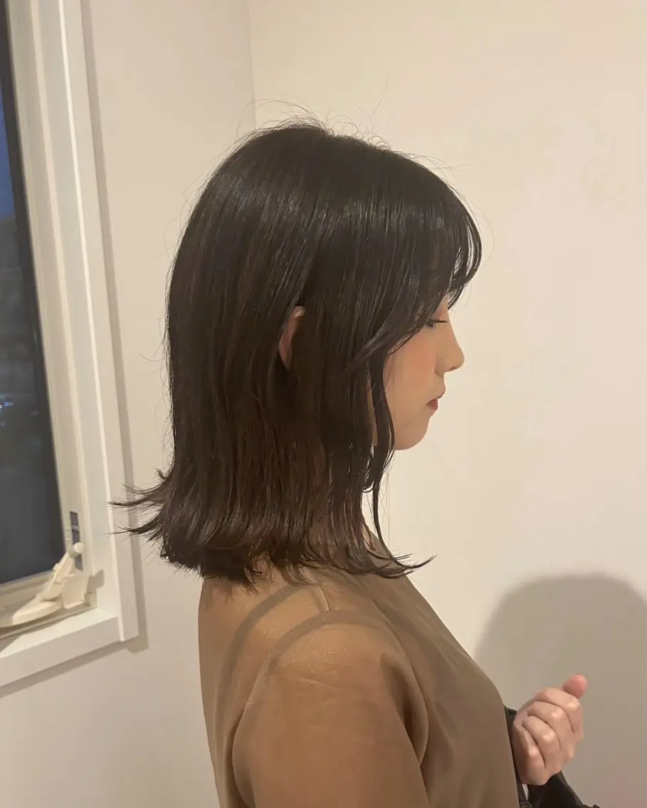 ミディアム カラー パーマ ヘアアレンジ 🧃吉祥寺/ショート ボブ/カサイ🧃のヘアスタイル
