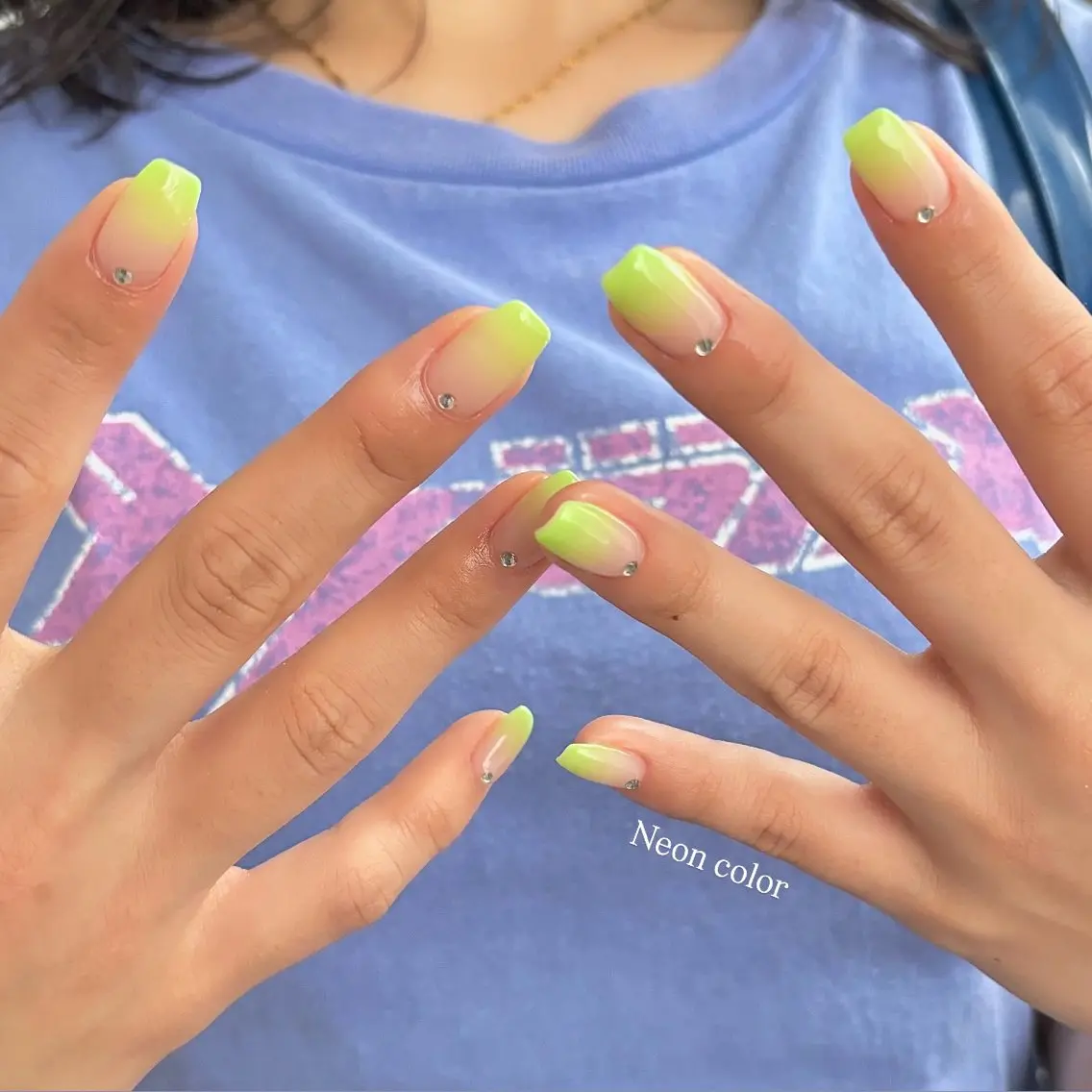 ネイル グラデーション ハンドネイル Nailsalon BLOOM🌷 山崎のネイルデザイン
