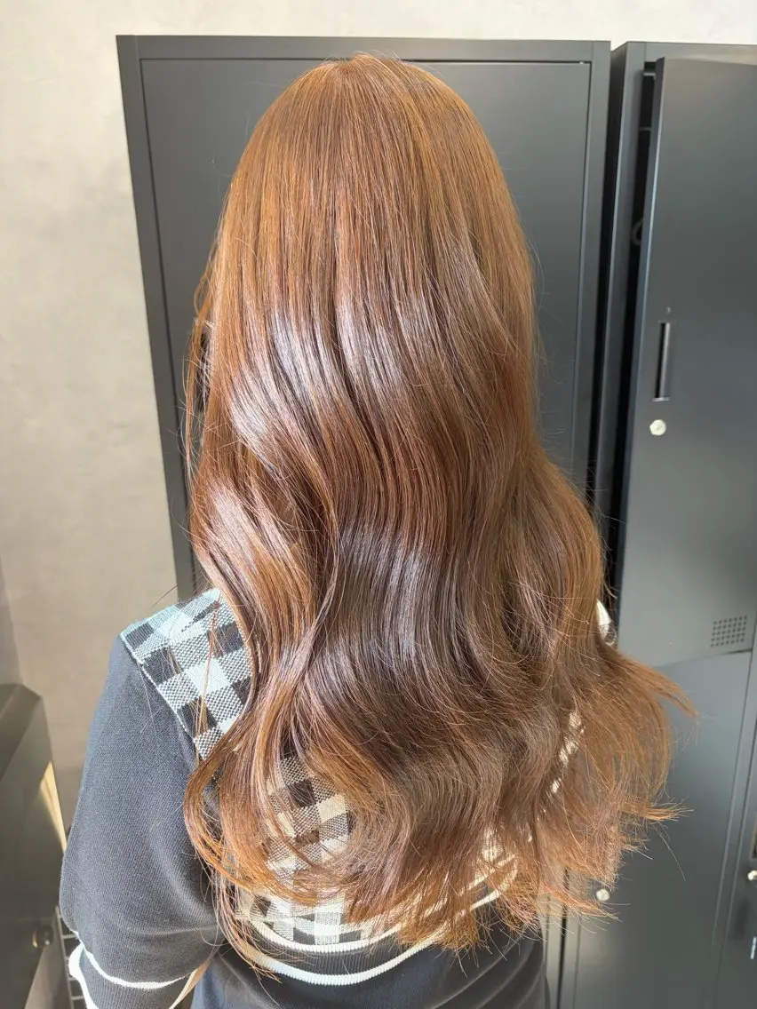 ロング カラー ヘアカラー 🪡 KIMU🪡🎀のヘアスタイル