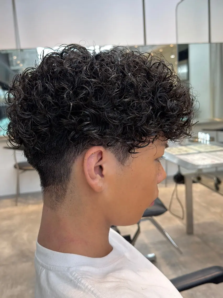 ショート パーマ カット パーマ fifth 児玉達哉 当日予約🙆のヘアスタイル