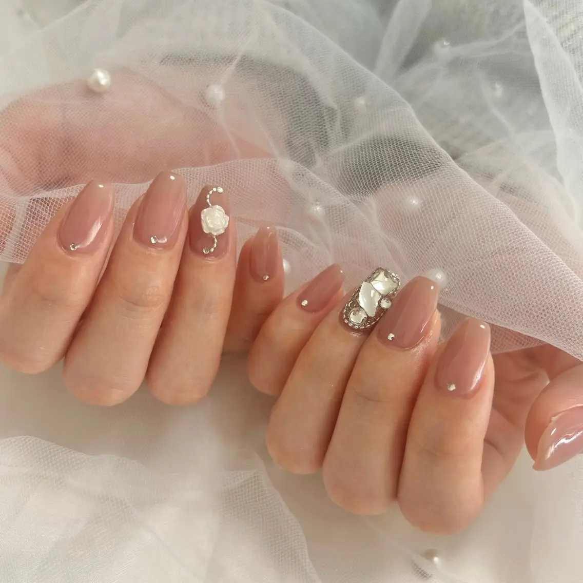 ネイル ワンカラーネイル ハンドネイル Dallon nailのネイルデザイン